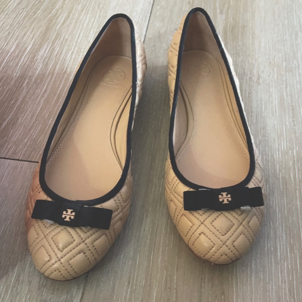 Tory Burch shoes, Marion Quilted Ballet Flats